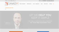 Desktop Screenshot of canadim.com